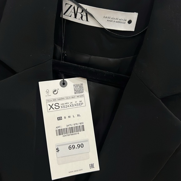 ZARA Vest. NWT. Size XS - Picture 3 of 8